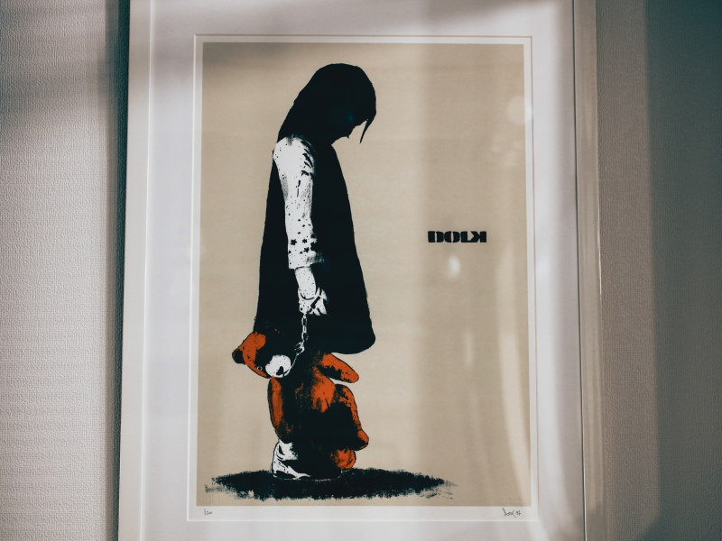 DOLK Girl With Teddy