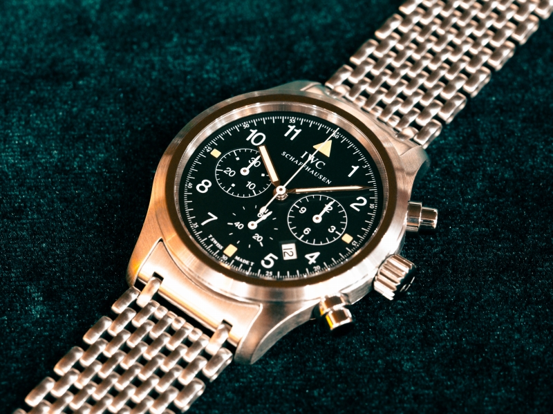 IWC フリーガークロノグラフメカクオーツ IW3741